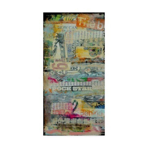 Erin Ashley 'In The Mix I' Canvas Art, 24x47, Trademark Fine Art, Mfr#: WAG03049-C2447GG